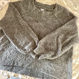 Aerie Charcoal Knit Sweater